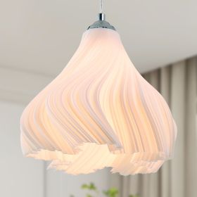 Simple Three-dimensional Petal Design Chandeliers,No bulbs(Two outfit)