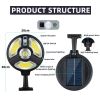 Round Solar Pathway Light