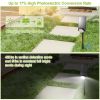 Solar Lights 88 LEDs Wall Lamps Outdoor 120° Motion Sensor Sound Control Lightings