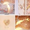 3d wooden puzzle nightlight -LOVE