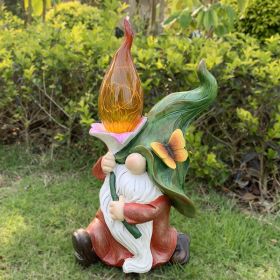 Solar Elf Statue American Luminescence (Option: Dwarf Flame Flower)