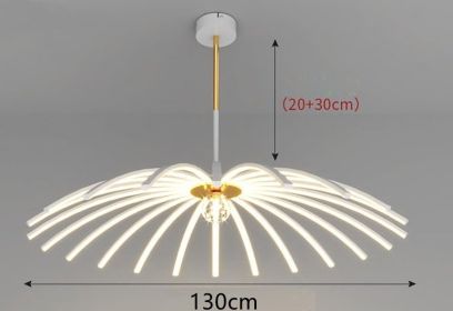 Led Chandelier In Dining Room Bedroom (Option: White A-22heads-White light)