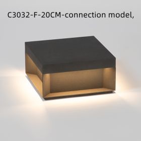 Solar Garden Light Waterproof Garden Lawn (Option: 20CM Electricity connection)