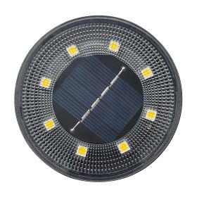 Solar Lawn Lamp Outdoor Courtyard Induction Type (Option: 86 Models Underground Lamp-Warm Light)