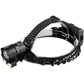 Waterproof Camping Working LED4500 Lumen USB Rechargeable Headlamp Mobile Power Supply (Option: Battery free-USB)