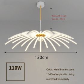 Led Chandelier In Dining Room Bedroom (Option: White B-22heads-Warm light)