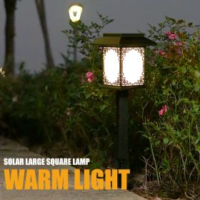 Outdoor Waterproof Solar LED Lights Decorate Garden Passages (Option: Warm light-3PCS)