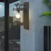 Inowel Wall Lights Outdoor Lantern with Dusk to Dawn Sensor E26 Bulb (Not Include) Max 28W 32331