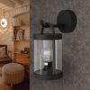 Inowel Lights Wall Light Outdoor Lantern E26 Bulb (Not Include) Wall Mount Hang Lamp Wall Sconce Lighting 32335