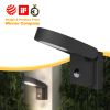 Inowel Wall Light Outdoor PIR Sensor LED Wall Mount Lamp Round Wall Sconce Lighting with Motion Sensor 11723