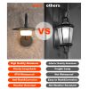 Inowel Wall Light Outdoor LED Barn Lights Wall Mount Lamp Modern Wall Sconce Lighting GX53 LED Bulb Lantern 36607