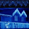 13FT 96LED Icicle String Light w/19 Drops Indoor/Outdoor Xmas Light Party Decor