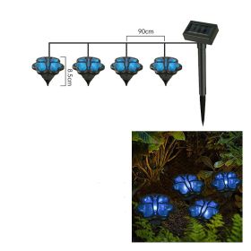 Waterproof Solar Luminous Bird Light String Bird Lamp Led Lights Home Decor (Option: Butterfly)